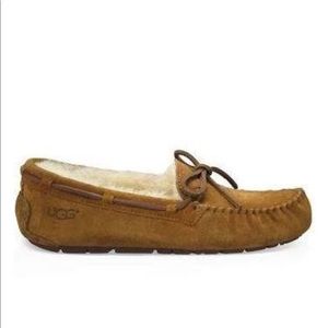 Ugg chestnut Dakota slippers
